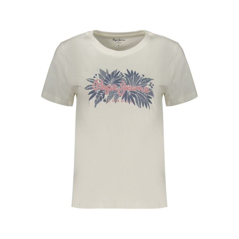 Pepe Jeans White Cotton Women's Women's T-Shirt